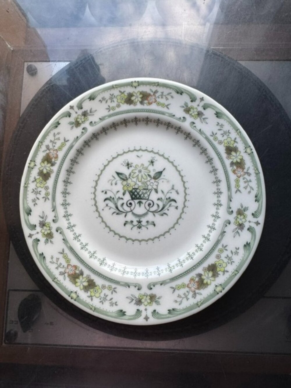 Royal Doulton Provencal Plates – Set of 4 – Translucent China – Vintage